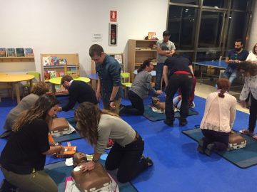 Más de 60 personas asisten a la formación de Ayudas para la Vida en primeros auxilios