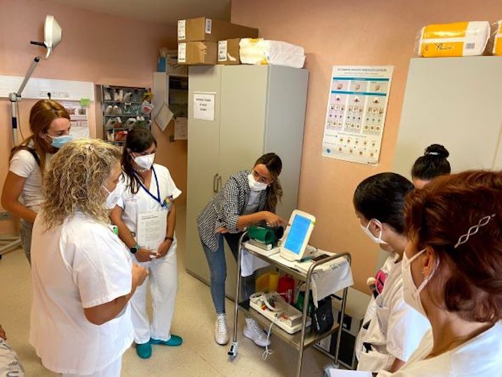 Fermon Indis imparte formación sobre mTABLET en el Hospital General Universitario Los Arcos